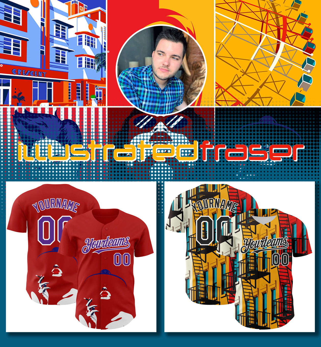 Artist designed apparel