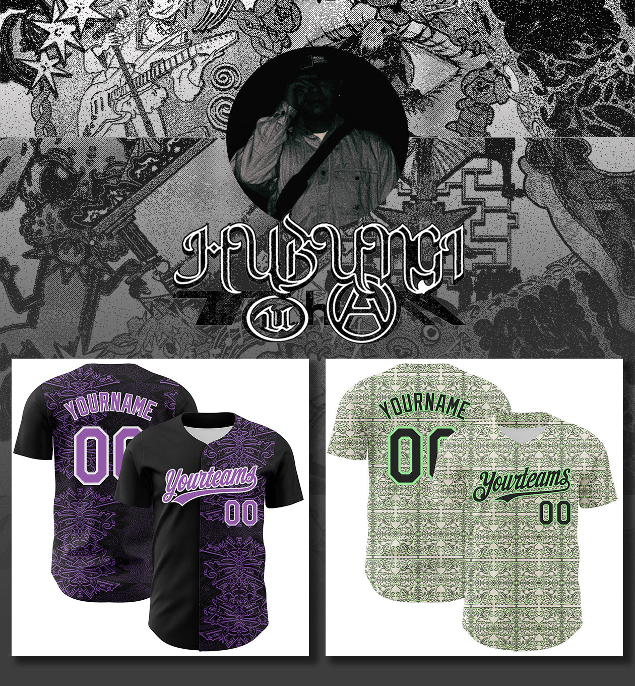 Artist designed apparel