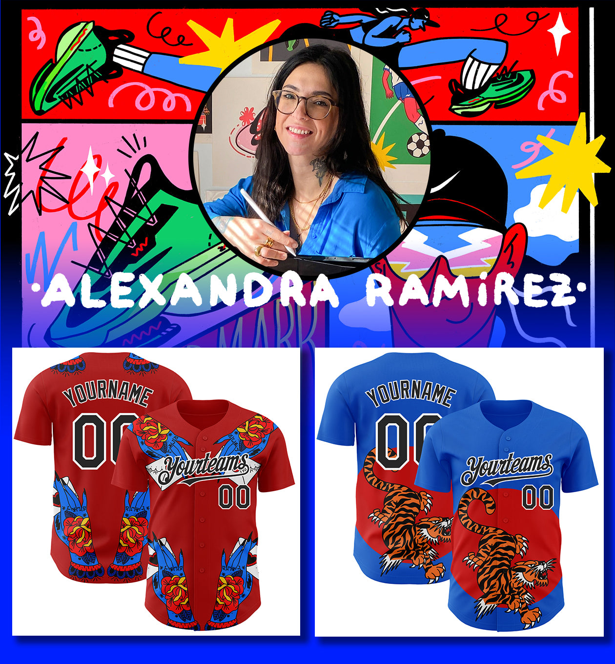 Artist designed apparel