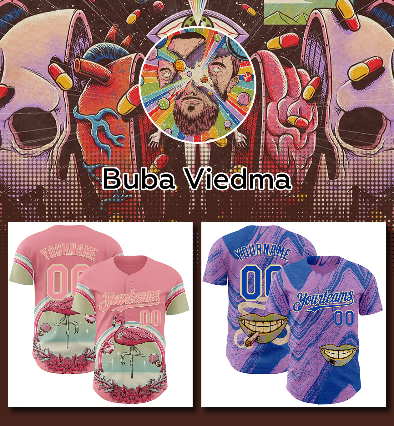 Artist designed apparel