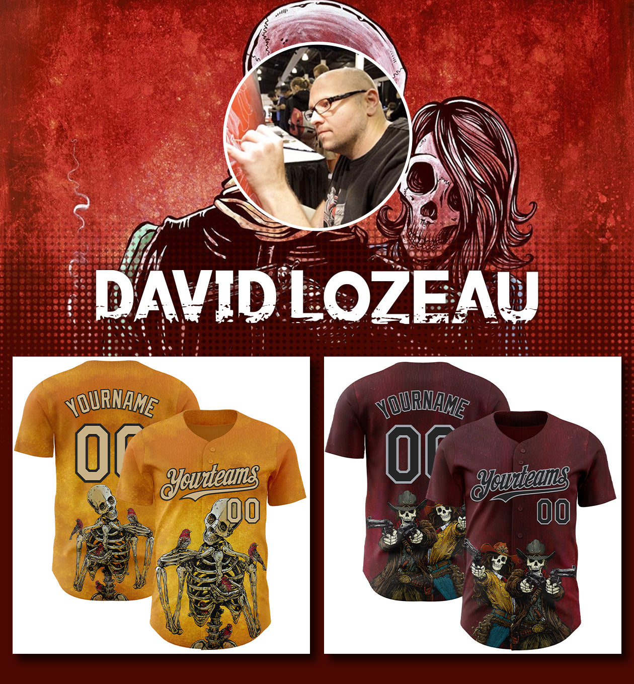 Artist designed apparel
