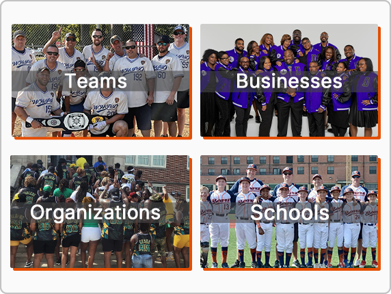 Teams, businesses, organizations, schools