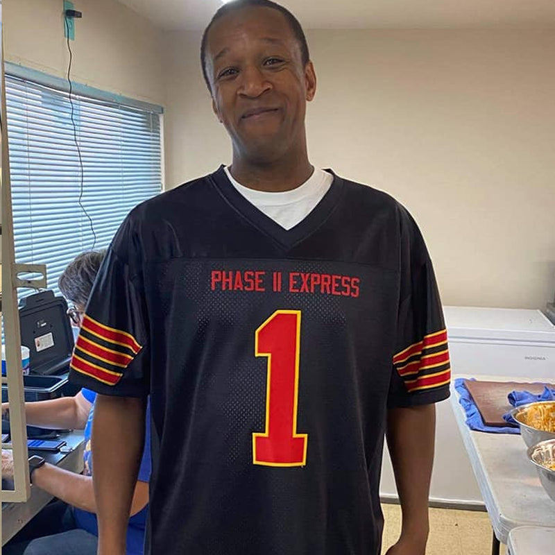 Customer jersey photo